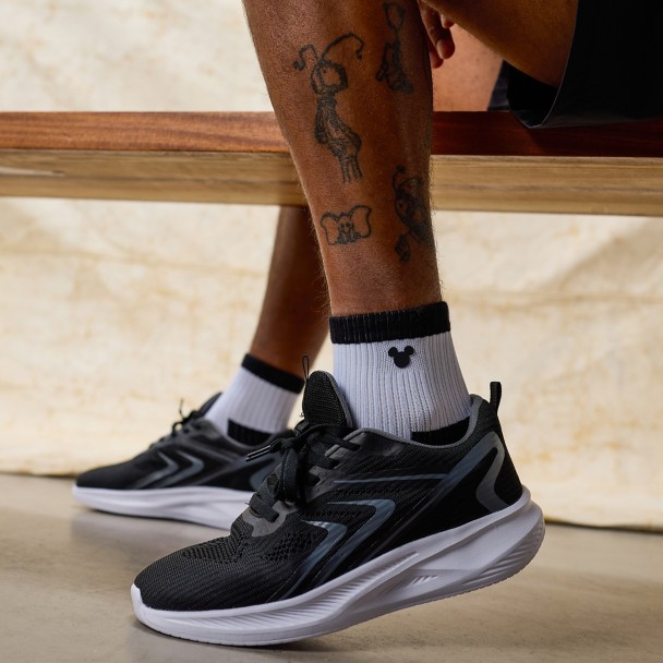 Mickey Mouse Icon Ankle Socks for Adults - Black