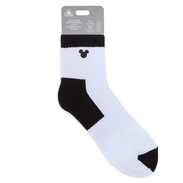 Mickey Mouse Icon Ankle Socks for Adults - Black