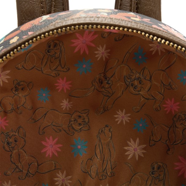 The Fox and the Hound Loungefly Mini Backpack