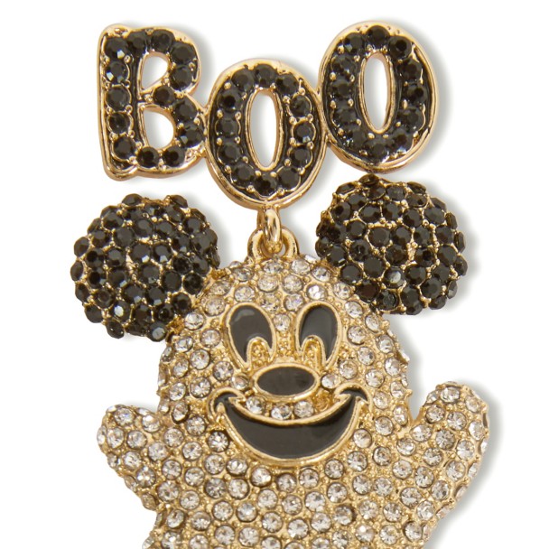 Mickey Mouse Ghost ''Boo'' Halloween Earrings by BaubleBar