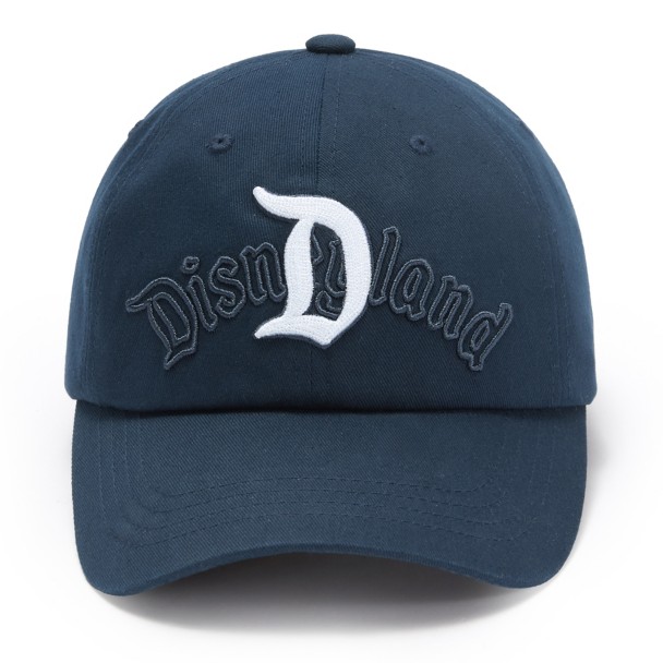 Disneyland Logo Baseball Cap for Adults – Navy Disneyland Logo Baseball Cap for Adults – Navy