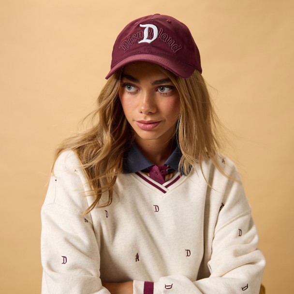 Disneyland Logo Baseball Cap for Adults - Maroon