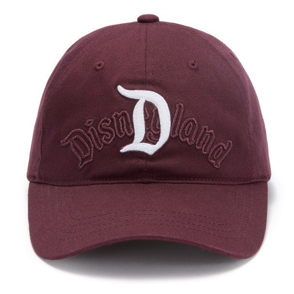Disneyland Logo Baseball Cap for Adults – Maroon Disneyland Logo Baseball Cap for Adults – Maroon