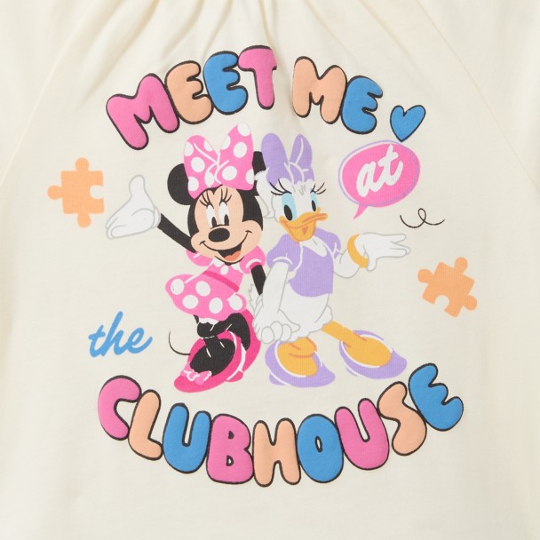 Minnie Mouse and Daisy Duck Mickey Mouse Clubhouse Top and Shorts Set for Girls