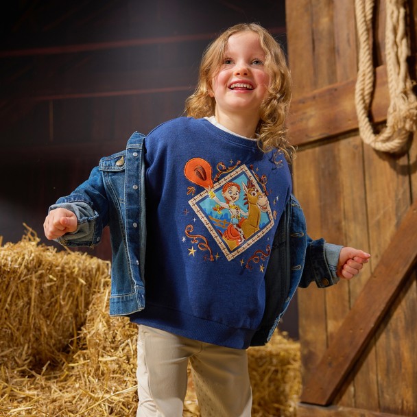 Jessie and Bullseye Pullover Sweatshirt for Girls - Toy Story 5
