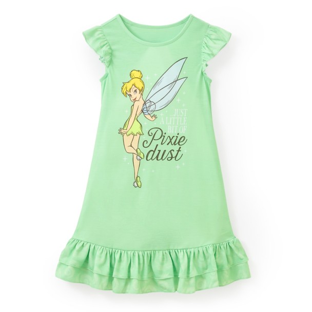 Tinker Bell Nightshirt for Girls – Peter Pan Tinker Bell Nightshirt for Girls – Peter Pan