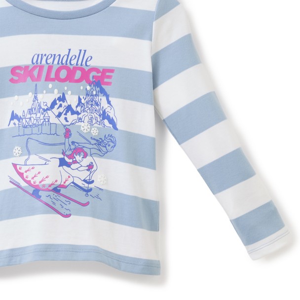 Frozen ''Arendelle Ski Lodge'' Long Sleeve T-Shirt for Girls