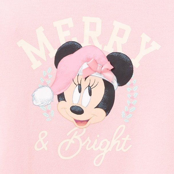 Minnie Mouse ''Merry & Bright'' Long Sleeve T-Shirt for Girls