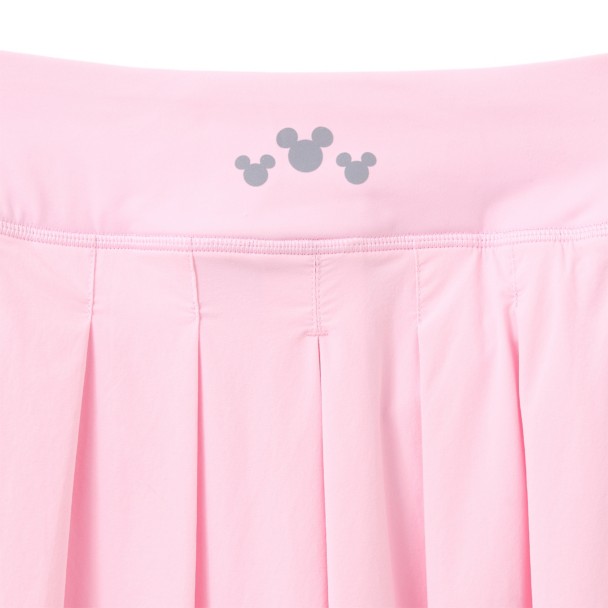 Mickey Mouse Icon Athletic Skort for Women - Pink