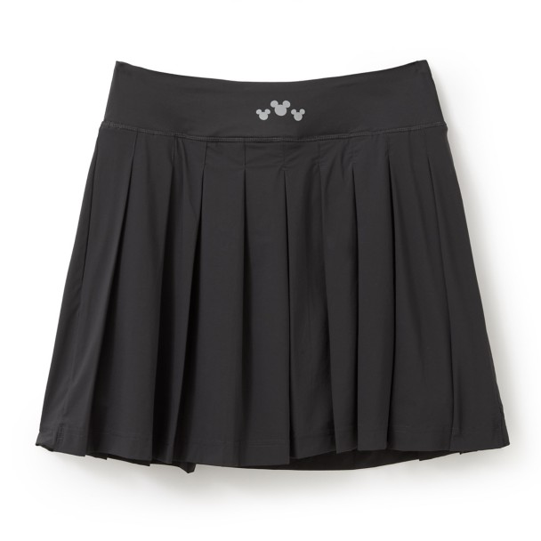 Mickey Mouse Icon Athletic Skort for Women - Black