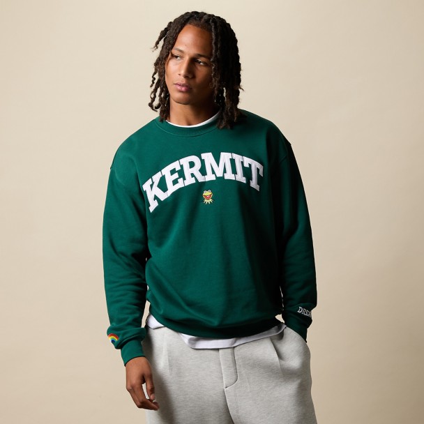 Kermit Pullover Sweatshirt for Adults - The Muppets - Exclusive