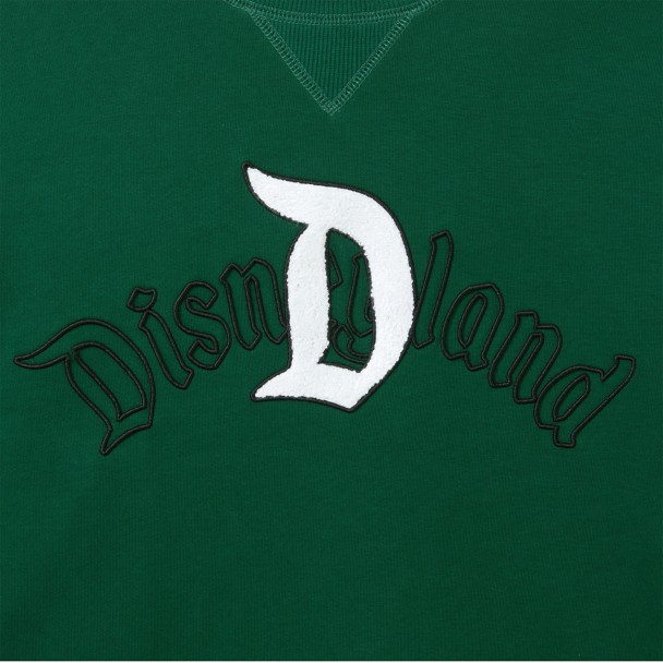Disneyland ''D'' Logo Pullover Sweatshirt for Adults - Green
