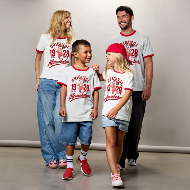 Mickey Mouse ''Original Mouseketeer'' Ringer T-Shirt for Adults