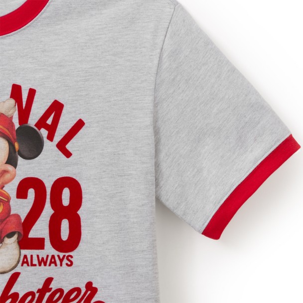 Mickey Mouse ''Original Mouseketeer'' Ringer T-Shirt for Adults