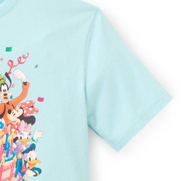 Mickey Mouse and Friends Birthday Cake T-Shirt for Adults
