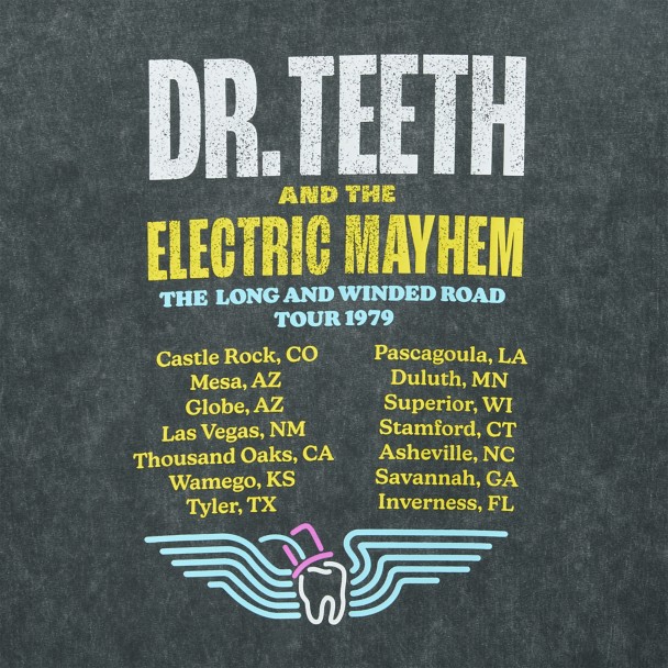 Dr. Teeth and the Electric Mayhem Concert T-Shirt for Adults - The Muppets
