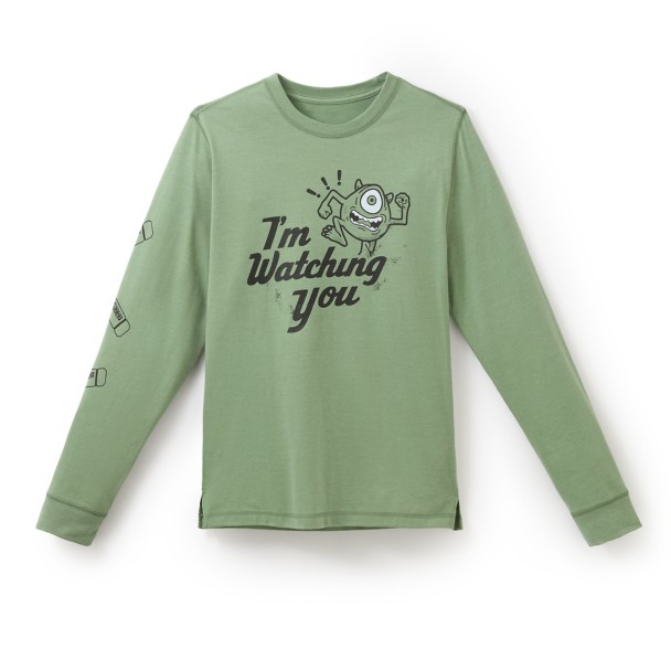 Mike and Roz ”I’m Watching You” Long Sleeve T-Shirt for Adults – Monsters Inc. Mike and Roz ”I’m Watching You” Long Sleeve T-Shirt for Adults – Monsters Inc.