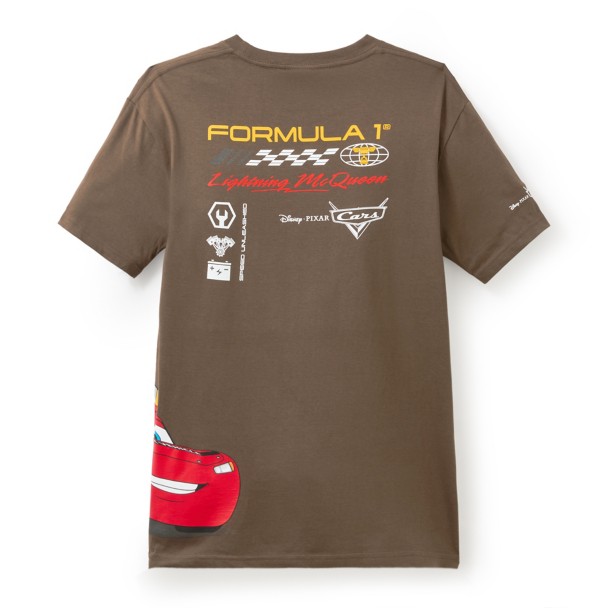 Disney and Pixar's Cars with Formula 1® Lightning McQueen T-Shirt for Adults