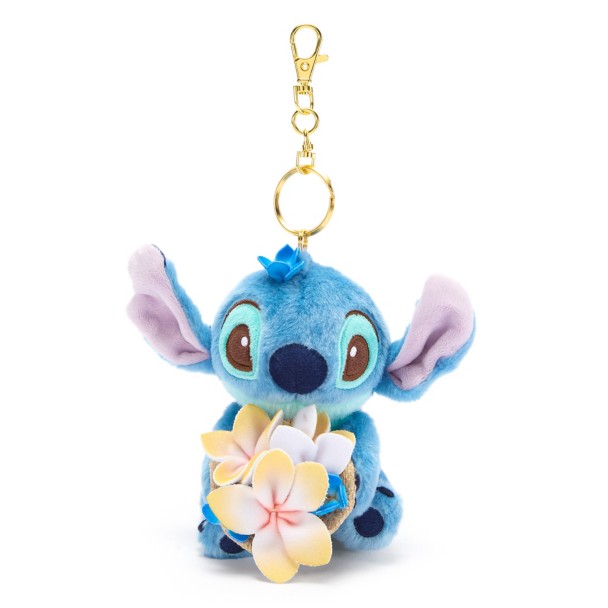 Stitch as Captain Hook Plush Keychain Bag Charm - Peter Pan - Disney Villains - 8 1/2'' - Disney Store Japan
