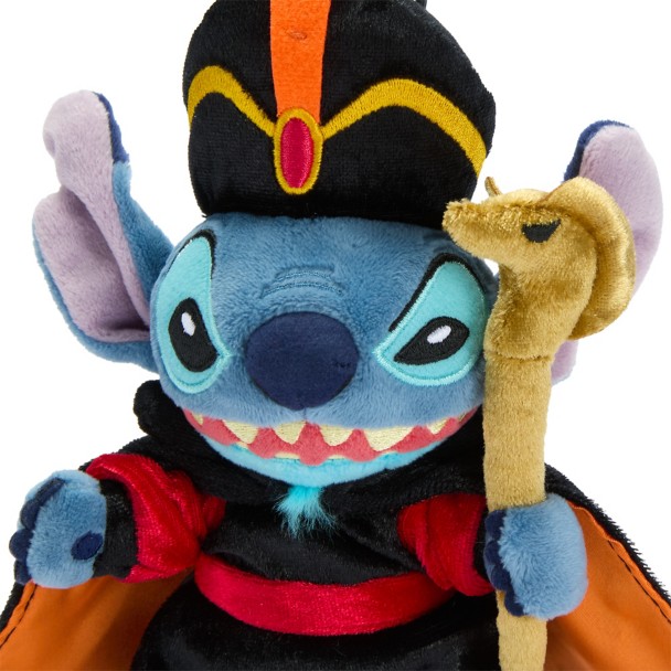 Stitch as Jafar Plush Keychain Bag Charm - Aladdin - Disney Villains - 8'' - Disney Store Japan
