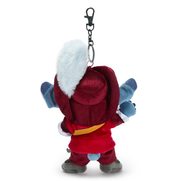 Stitch as Captain Hook Plush Keychain Bag Charm - Peter Pan - Disney Villains - 8 1/2'' - Disney Store Japan