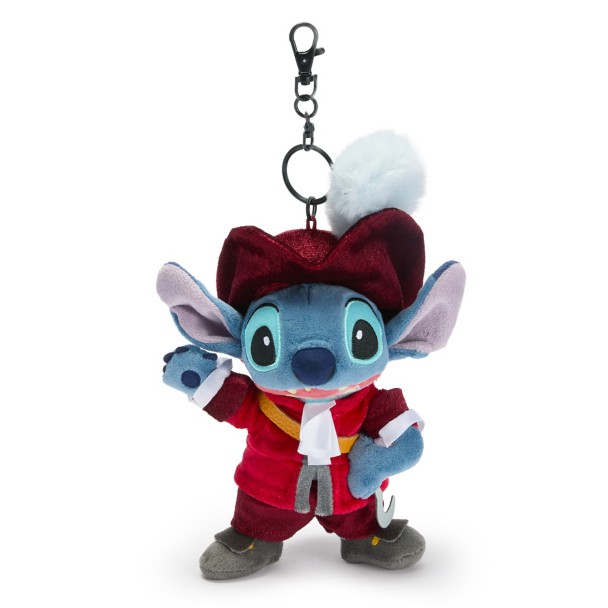 Stitch as Captain Hook Plush Keychain Bag Charm – Peter Pan – Disney Villains – 8 1/2” – Disney Store Japan Stitch as Captain Hook Plush Keychain Bag Charm – Peter Pan – Disney Villains – 8 1/2” – Disney Store Japan