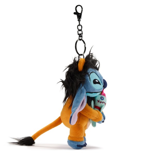 Stitch as Scar Plush Keychain Bag Charm - The Lion King - Disney Villains - 6'' - Disney Store Japan