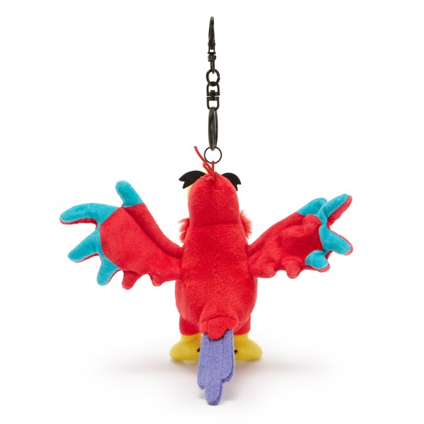 Iago Plush Keychain Bag Charm - Aladdin - Disney Villains - 5'' - Disney Store Japan