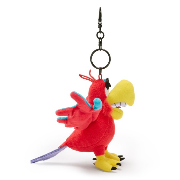 Iago Plush Keychain Bag Charm - Aladdin - Disney Villains - 5'' - Disney Store Japan