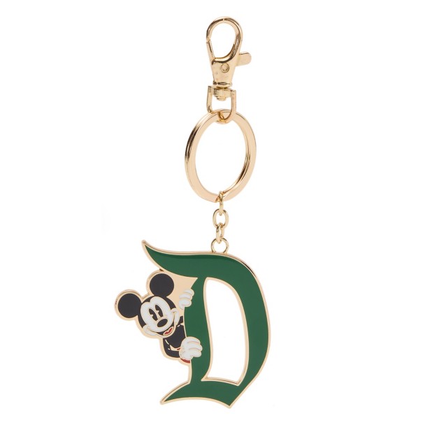 Mickey Mouse Disneyland ”D” Keychain Bag Charm – Green Mickey Mouse Disneyland ”D” Keychain Bag Charm – Green