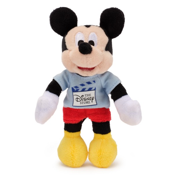 Mickey Mouse Mini Plush Magnet - The Disney Store - 5 1/2'' - Exclusive