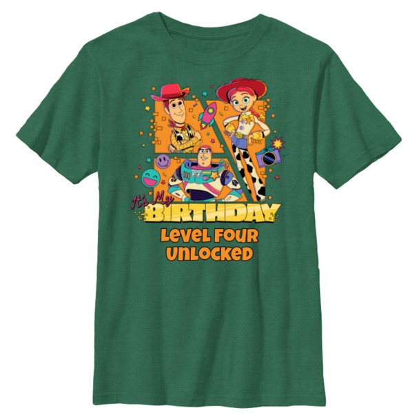 Toy Story – Woody, Buzz Lightyear and Sheriff Jessie ”It’s My Birthday” T-Shirt – Customized | Disney Store Toy Story – Woody, Buzz Lightyear and Sheriff Jessie ”It’s My Birthday” T-Shirt – Customized | Disney Store