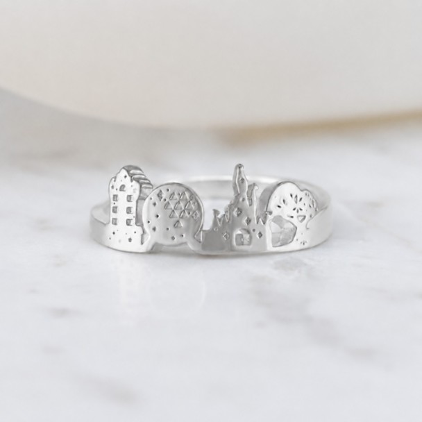 Walt Disney World Park Icons Ring by Rebecca Hook
