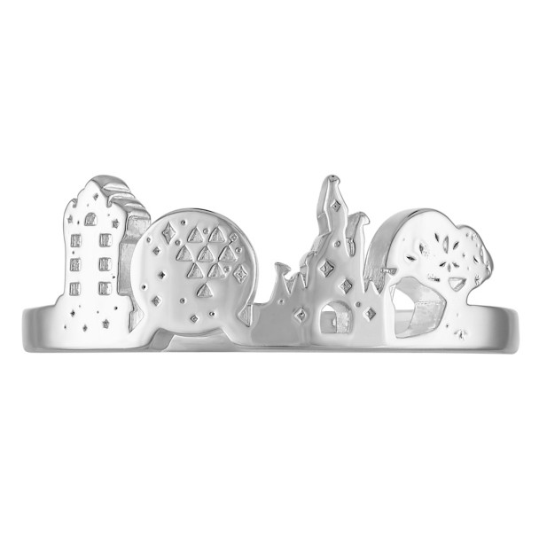Walt Disney World Park Icons Ring by Rebecca Hook Walt Disney World Park Icons Ring by Rebecca Hook