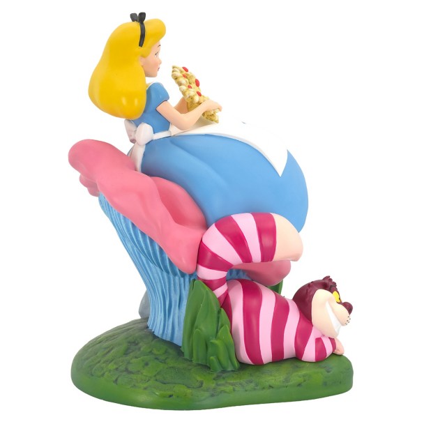 Alice and Cheshire Cat Figure by Enesco - Alice in Wonderland 75th Anniversary