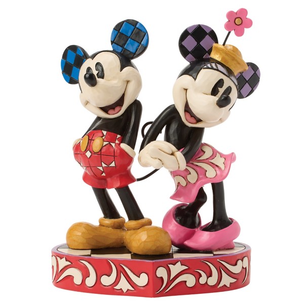 Mickey and Minnie Mouse ”Tails of True Love” Figure by Jim Shore