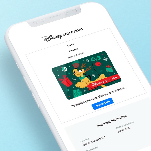 Digital Disney Gift Card – Pluto Holiday