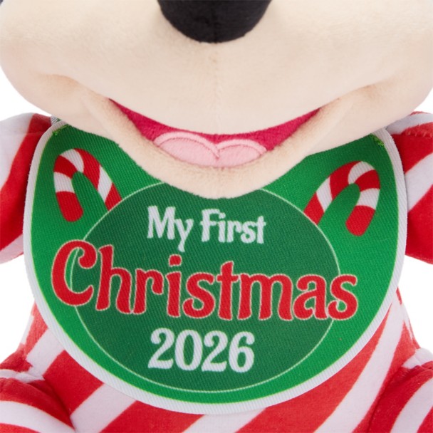 Mickey Mouse ''My First Christmas 2026'' Holiday Plush - 11''