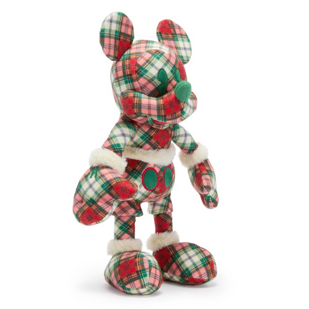 Mickey Mouse Plaid Holiday Plush - Disney® Visa® Cardmember Exclusive 2026