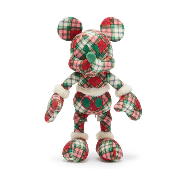 Mickey Mouse Plaid Holiday Plush – Disney® Visa® Cardmember Exclusive 2026 Mickey Mouse Plaid Holiday Plush – Disney® Visa® Cardmember Exclusive 2026