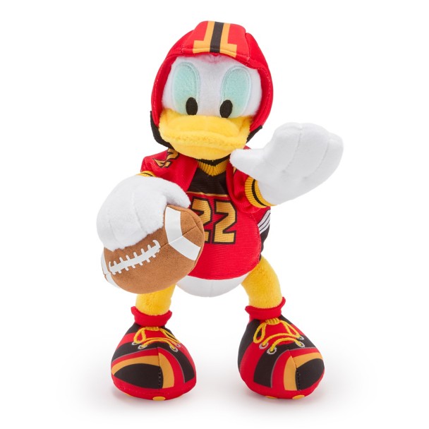 Donald Duck Football Plush - Mini Bean Bag 8'' - Exclusive