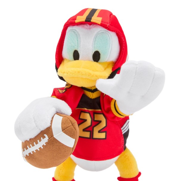 Donald Duck Football Plush - Mini Bean Bag 8'' - Exclusive