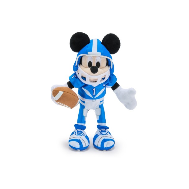 Santa Mickey Mouse Plush Suction Cup Cling - 8 1/4''