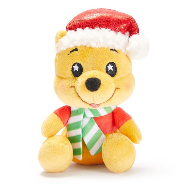 Disney Wishables Shimmer Mystery Plush - Winnie the Pooh Holiday - 5'' - Limited Release