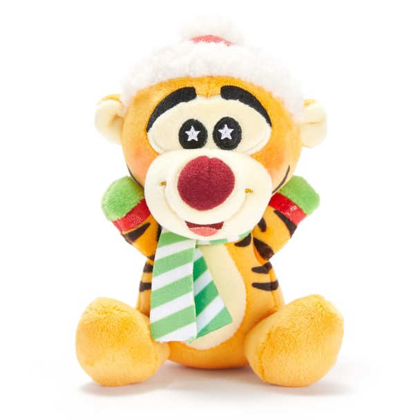 Disney Wishables Shimmer Mystery Plush - Winnie the Pooh Holiday - 5'' - Limited Release