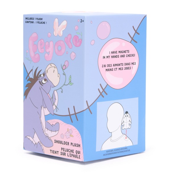 Eeyore Magnetic Shoulder Plush Mystery Figure - Winnie the Pooh - Mini - Shanghai Disney Resort