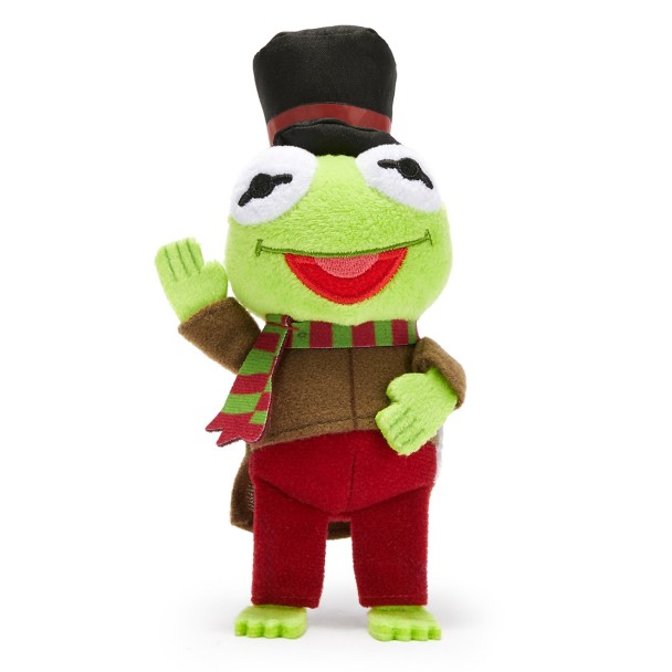 Kermit as Bob Cratchit Mini Plush - The Muppet Christmas Carol - 6 1/2''