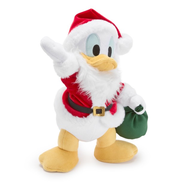 Santa Donald Duck Plush - 13''
