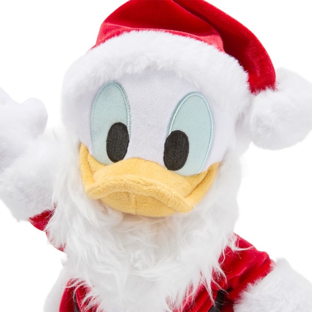Santa Donald Duck Plush - 13''