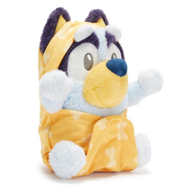 Bluey Plush in Blanket Pouch - Disney Babies - Small 11''